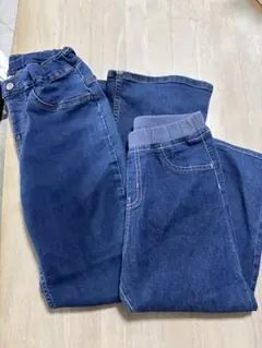 キッズ デニムパンツ 2本セット　150cw GU