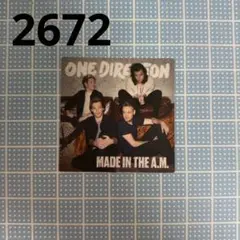 防水ステッカー　No.2672 One direction アルバム￼