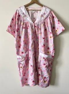 ヴィンテージチャイナ風刺繍ブラウス/民族衣装/パステルカラー 