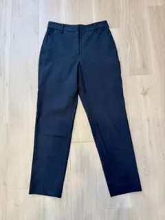 【美品】PLSTプラス　スティックパンツ（ネイビー）