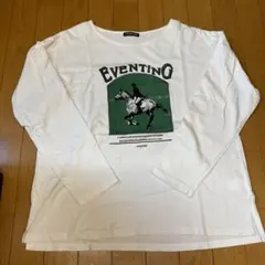 NOMBRE IMPAIR 馬　プリント 長袖Tシャツ　カットソーのサムネイル