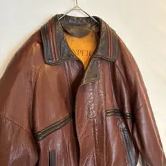 used munper ムンペル　ライダース　レザージャケット 中古・古着通販】MUNPER (ムンペル) レザーブルゾンジャケット