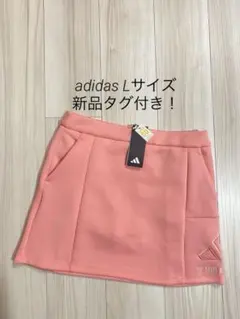 adidas ゴルフ レディース スカート ピンク L