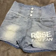 KOGYARU コギャル ローズファンファン 即完売 デニムショートパンツ