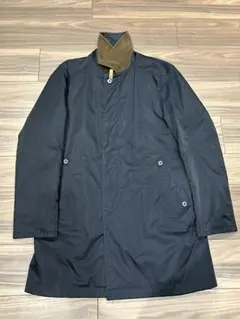 好配色 マッキントッシュフィロソフィー リバーシブル ステンカラーコート 38