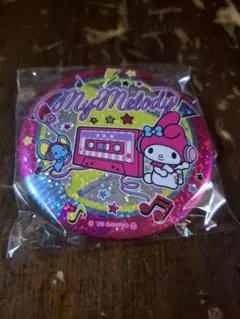 サンリオキャラクターズ キラキラBIG缶バッジ2 マイメロディ