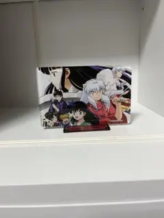 新品　犬夜叉 アニメの軌跡展 スタンド付き　アクリルキーホルダー　コレクション BOX】犬夜叉×半妖の夜叉姫－アニメの軌跡展－ スタンド付き