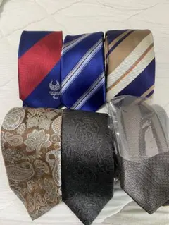 ネクタイ　6本セット