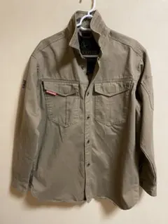 【新品未使用】EVENRIVER 長袖シャツ　Lサイズ ワークシャツ　作業着