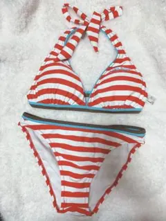 【水着】ビキニ ボーダー