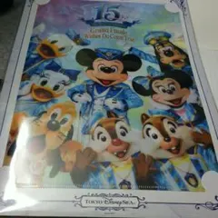 ディズニー実写クリアホルダー 15周年
