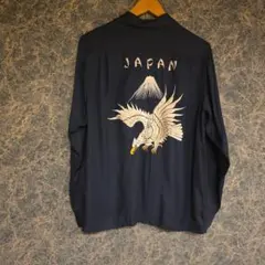 東洋エンタープライズ　L/S SUKA RAYON SHIRT 　鷹　サイズSのサムネイル