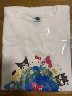 サンリオ　トゥンクトゥンク　横浜花博2027 Tシャツ ブラック　LとM サンリオ トゥンクトゥンク 横浜花博2027 Tシャツ ブラック Mサイズ