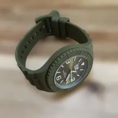 ICE WATCH ラバー ベージュ シルバー文字盤