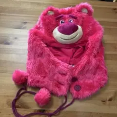 ロッツォ フード付きキャップ ピンク