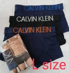 Calvin Klein Lサイズ ボクサーパンツ 3枚セット