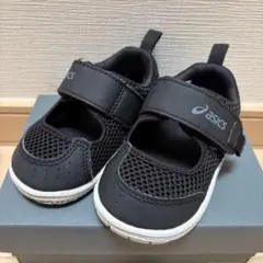 asics キッズ サンダル ブラック13.5㌢のサムネイル