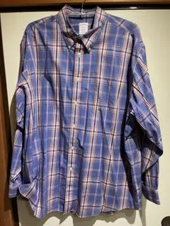Brooks Brothers XXL チェック柄ネルシャツ