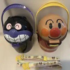 アンパンマン　バイキンマン　ポップコーンケース　セット　❤️