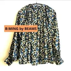 B:MING by BEAMS スキッパー長袖ブラウス シャツ プルオーバー