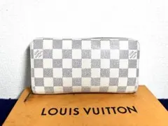 【正規品】ルイヴィトン ダミエ　アズール　ジッピー　ラウンドファスナー【中古】