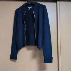 Chantant ネイビー 長袖カーディガン 38のサムネイル
