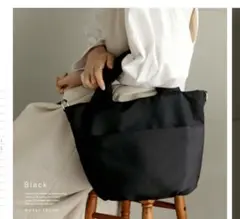 【新品タグつき】ヴィータフェリーチェ ブラックトートバッグ