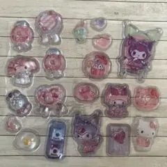 海外サンリオ正規品 硬い3Dシール ボンボンドロップ風 おすそ分け No.85