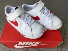 NIKE COURT LEGACY キッズ スニーカー 15cm ホワイト