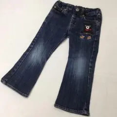 ☆ミキハウス ダブルビー ダブルB☆ジーンズ デニムパンツ 100㎝