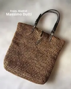 【ZARAハイエンドブランド】 Massimo Dutti メッシュ バッグのサムネイル