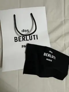 Berluti ショップ袋 ショッパー 紙袋 布袋付きハイブランドのサムネイル