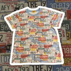 ミキハウス DOUBLE_B ナンバープレート柄 Tシャツ 120cmのサムネイル
