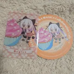 魔法少女まどか☆マギカ コースター クリアカード 百江なぎさ まどマギ スイパラ