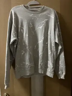 BEAMS 長袖スウェット　トレーナー　マーブル柄　　Ｍサイズ