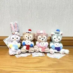 上海ディズニーランド ダッフィー&フレンズ 雪だるま コンプリート