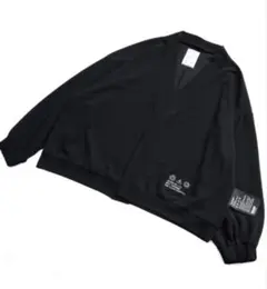 SHAREEF GEORGETTE JQ CARDIGAN ブラック
