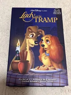 ディズニー　わんわん物語　レディとトランプ ピンセット 2個