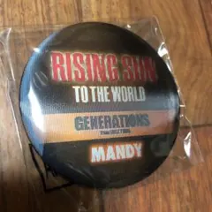 関口メンディー缶バッチ