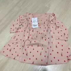 新品コンビミニ長袖ロンパースラップワンピース60cm.70cm