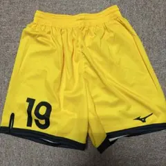 Mizuno イエロー ショートパンツ M 19番