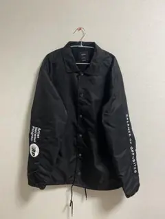 RVCA ブラック ナイロンジャケット