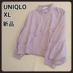 ユニクロ　コットンショートブルゾン　XL　新品　ジャケットのサムネイル