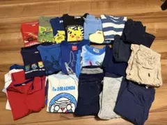 子供服 男児 120 まとめ売り 21点セット 春夏 トップスボトムス アウター