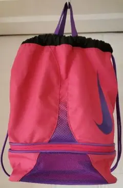 Nike ドローストリングバッグ ピンク・紫