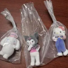 サンリオキャラクターズ　ミニチュアチャーム　ライブキャラクター