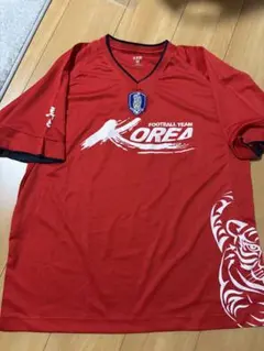 サッカー韓国サポーター「赤い悪魔」のユニフォーム Tシャツのサムネイル