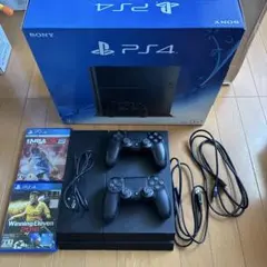 【4/27まで値下げ中】 PS4本体1TB・コントローラー×2・カセット×2