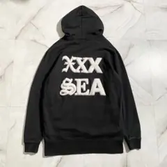 A18400 美品 ウィンダンシー×ゴッドセレクションXXX コラボフーディ L