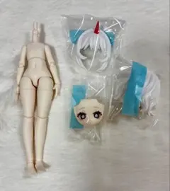 【Meki（メキ）】造物の心 1/12スケール ローズ 頭部パーツ 本体パーツ